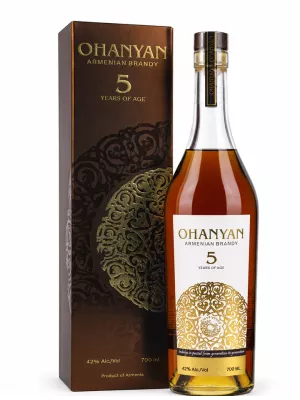Коньяк Ohanyan 5 Years Old, gift box 0.7 л