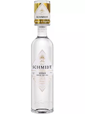 Водка Schmidt Supreme, with glass 0.7 л