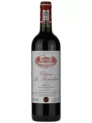 Вино Chateau Le Bourdieu, Cru Bourgeois Medoc AOC 2018, 0.75 л