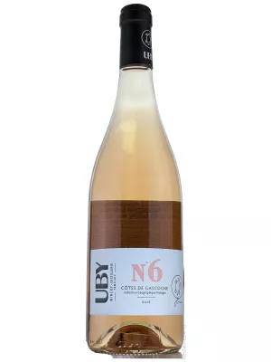 Вино Uby №6 Rose, Cotes de Gascogne IGP 2024, 0.75 л