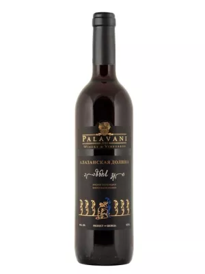 Вино Palavani, Alazani Valley Red, Etiqueta Negra 0.75 л