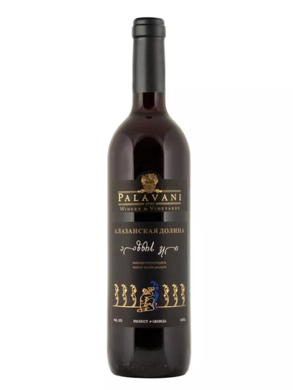 Palavani, Alazani Valley Red, Etiqueta Negra