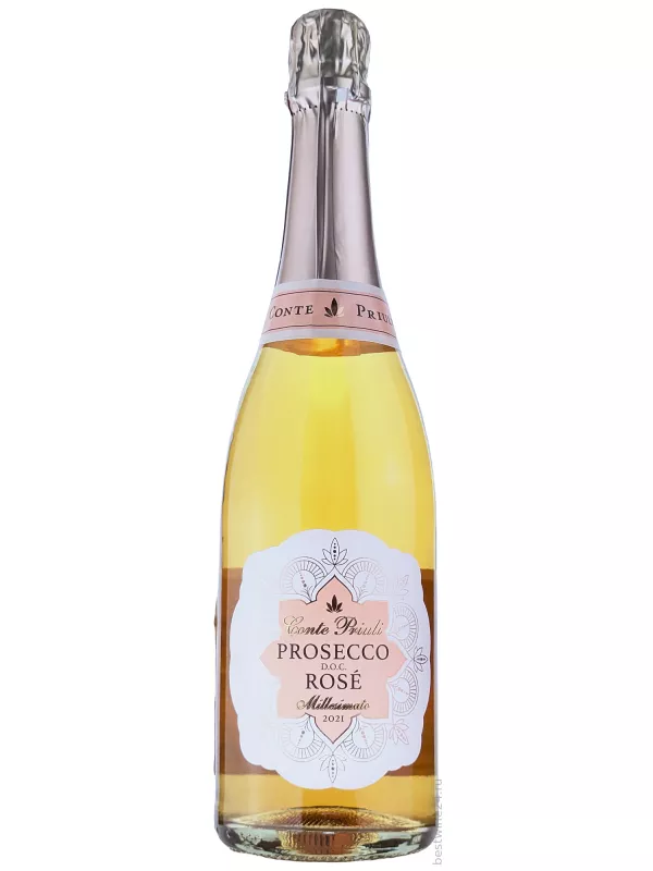 Conte Priuli Prosecco Rose Millesimato Extra Dry DOC