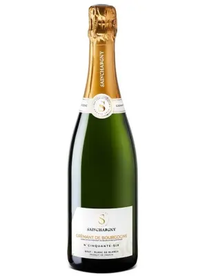 Sainchargny, N°Cinquante-Six Cremant de Bourgogne AOC Blanc de Blancs Brut 0.75 л