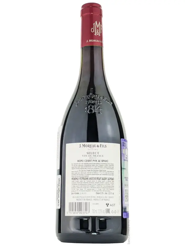 J.Moreau & Fils, Select Rouge