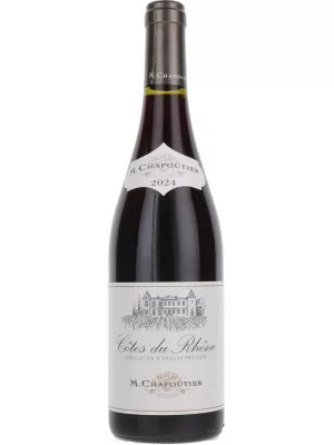 Вино M. Chapoutier, Cotes du Rhone AOP Rouge 2024, 0.75 л