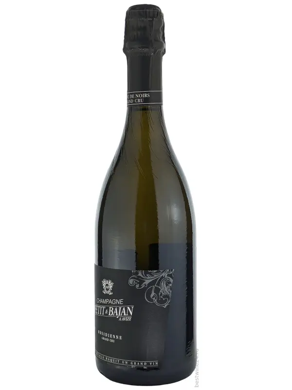 Petit & Bajan, Obsidienne Grand Cru, Champagne AOC