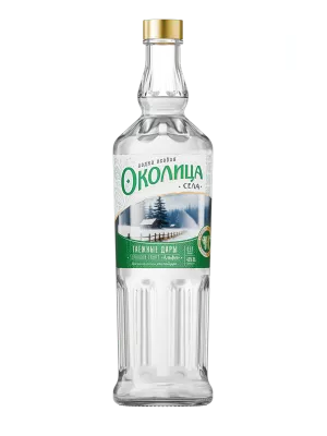 Водка Околица села Таежные Дары 0.5 л