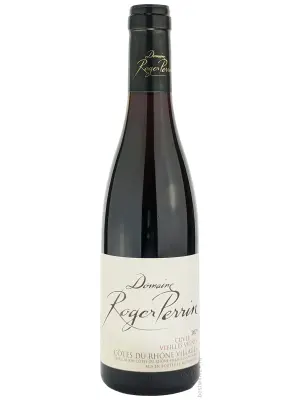 Вино Domaine Roger Perrin, Cotes du Rhone Villages Cuvee Vieilles Vignes AOC 2021, 0.375 л
