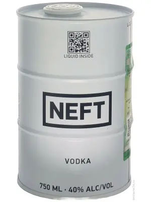 Водка Neft, white barrel 0.75 л