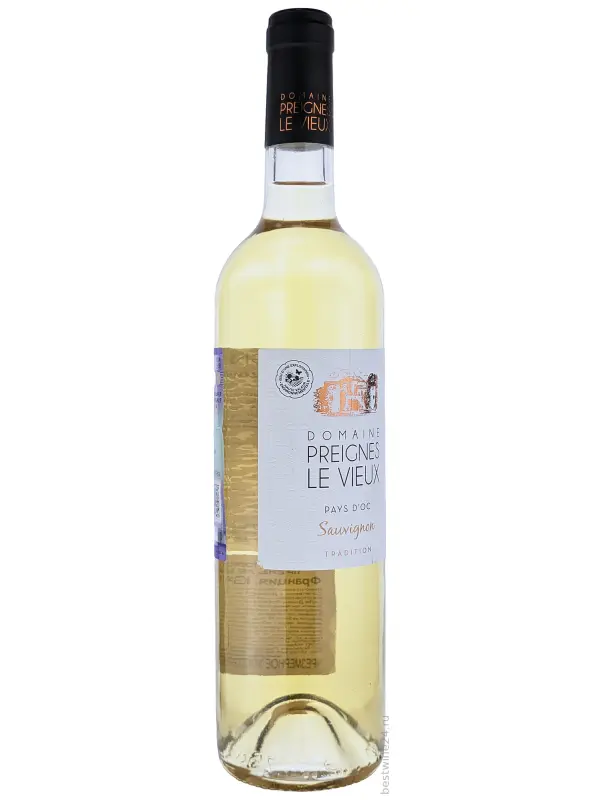 Domaine Preignes le Vieux, Sauvignon Tradition, Pays d'Oc IGP