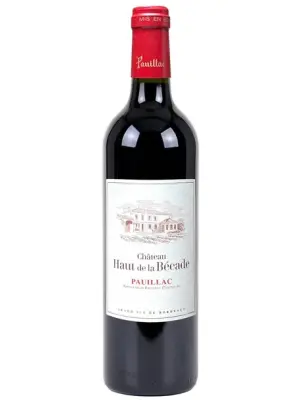 Вино Chateau Haut de la Becade, Pauillac AOC 2022, 0.75 л