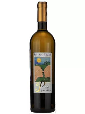 Вино Il Poggio, Sole Sul Poggio Gavi del Comune di Gavi Rovereto DOCG 2018, 0.75 л