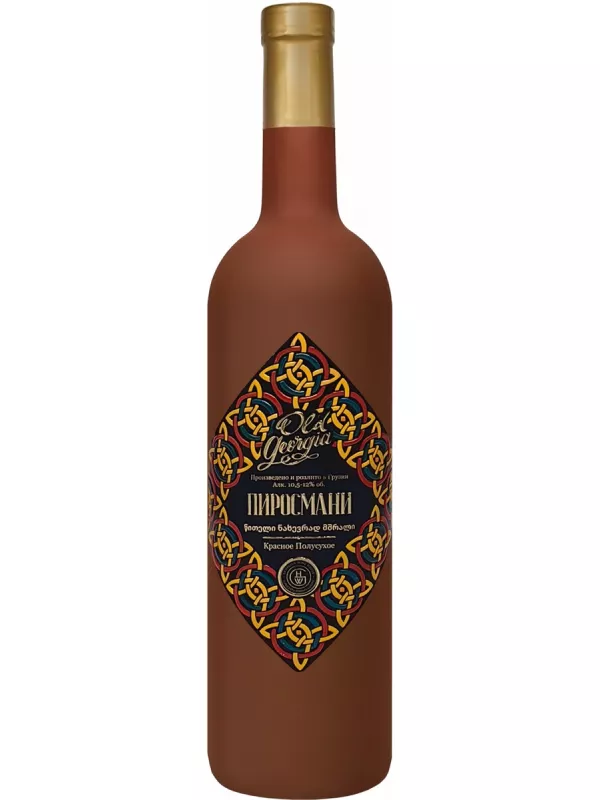 Georgian Wine House, Old Georgia Pirosmani, rhombus label