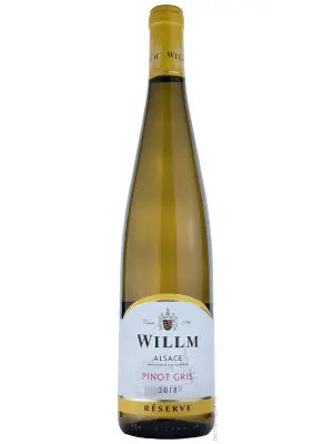 Вино Willm, Pinot Gris Reserve, Alsace AOC 2018, 0.75 л