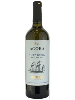 Вино Agora Yachting, Pinot Grigio Reserve 0.75 л