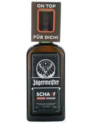 Ликер Jagermeister Scharf, set with shot 0.7 л