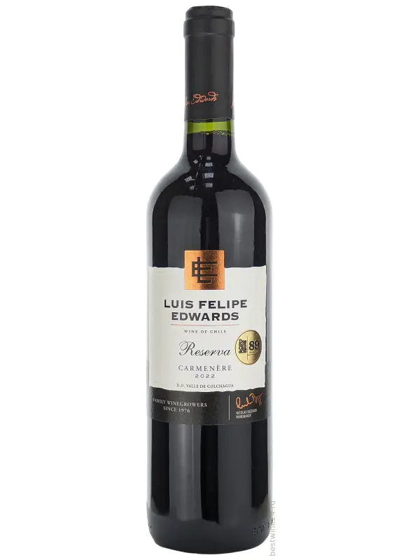 Luis Felipe Edwards, Reserva Carmenere