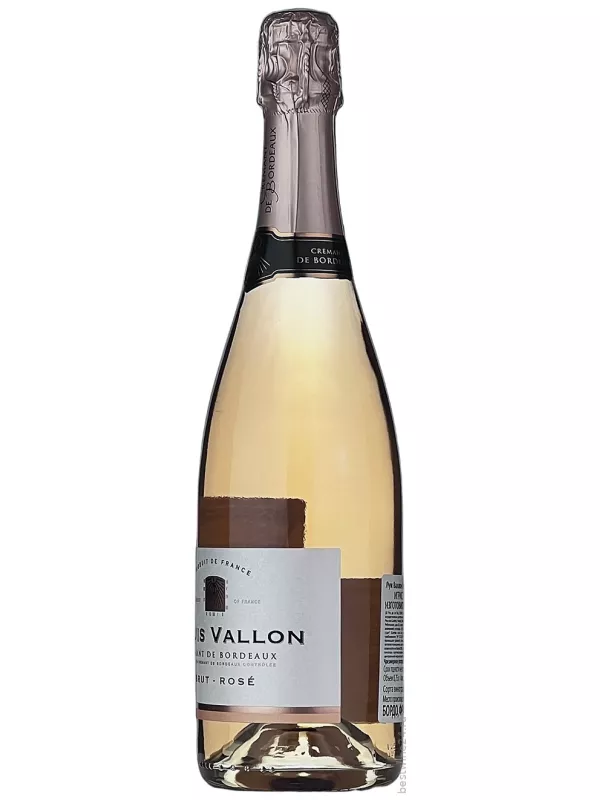 Louis Vallon, Cremant de Bordeaux AOC Brut Rose