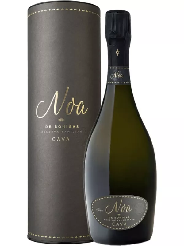 Noa de Bohigas Brut Nature Reserva, Cava DO, gift tube