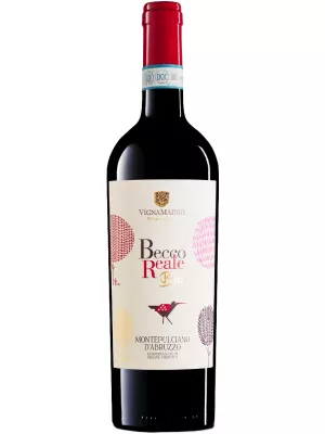 Вино VignaMadre, Becco Reale Bio, Montepulciano d'Abruzzo DOP 2020, 0.75 л