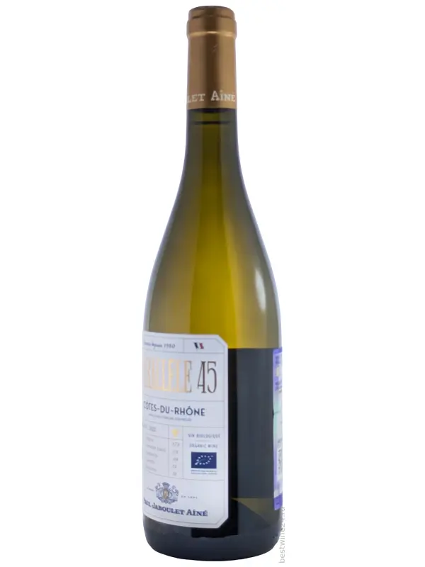 Paul Jaboulet Aine, Parallele 45 Blanc BIO, Cotes du Rhone AOC