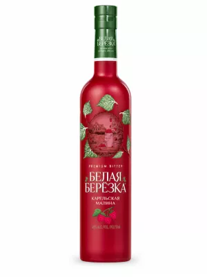Настойка Белая Березка Карельская Малина, настойка полусладкая 0.5 л