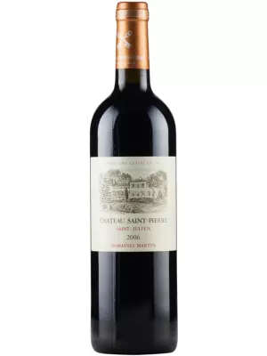 Вино Chateau Saint-Pierre, Saint-Julien AOC 2006, 0.75 л