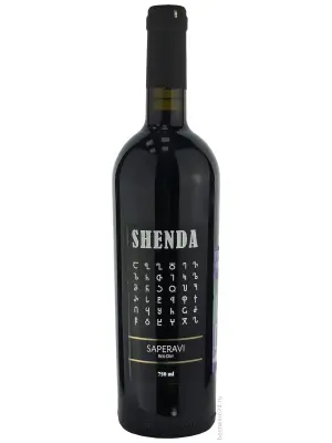 Вино Shenda Saperavi 2020, 0.75 л