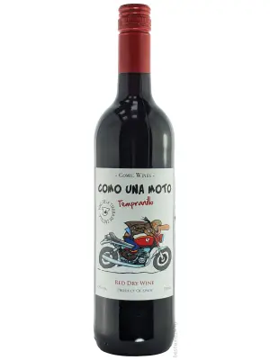 Вино Como Una Moto Tempranillo Dry 0.75 л