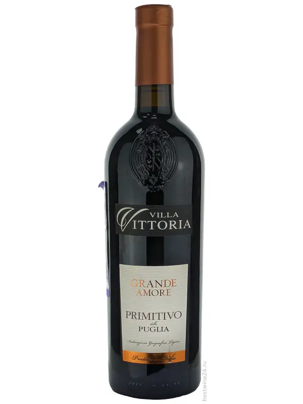 Villa Vittoria, Grande Amore Primitivo, Puglia IGT