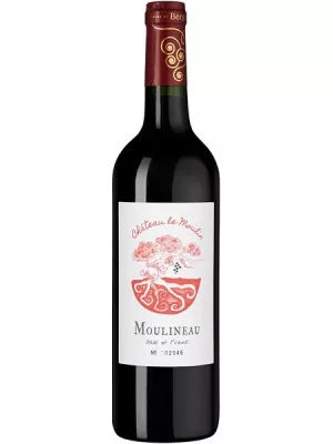 Вино Chateau le Moulin, Moulineau, Bergerac AOP 2022, 0.75 л