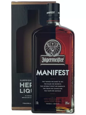 Ликер Jagermeister Manifest, gift box 1 л