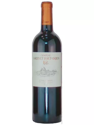 Вино Chateau Larrivet Haut-Brion, Pessac-Leognan AOC 2020, 0.75 л