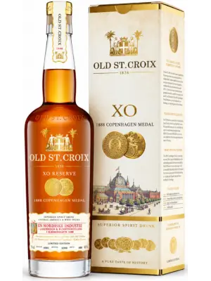 Ром Old St. Croix, XO 1888 Copenhagen Gold Medal, gift box 0.7 л