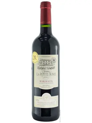 Вино Chateau La Petite Borie, Bordeaux AOP 2021, 0.75 л
