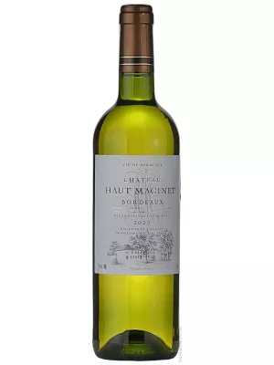 Вино Chateau Haut Maginet Blanc, Bordeaux AOC 2022, 0.75 л