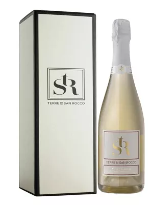 Terre di San Rocco, Pinot Bianco Brut Nature, gift box 1.5 л 2020