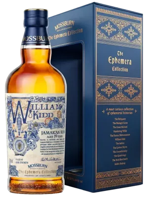 Ром Mossburn The Ephemera Collection William Kidd, 19 Years Old, gift box 0.7 л