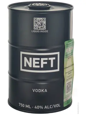 Водка Neft black barrel 0.7 л