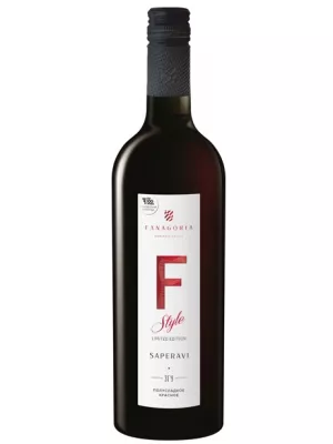 Вино Fanagoria, F-Style Saperavi Semi-sweet 0.75 л