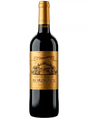 Вино Chateau Galochet Rouges, Bordeaux AOC 2023, 0.75 л