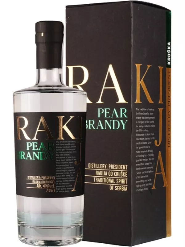 Distillery President, Kruska, gift box