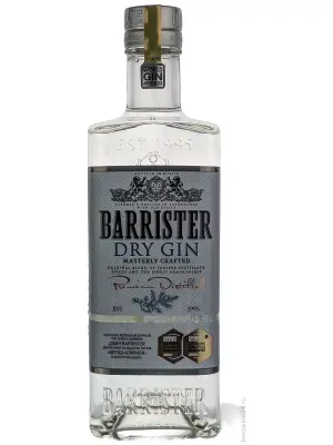 Джин Barrister Dry Gin 0.7 л
