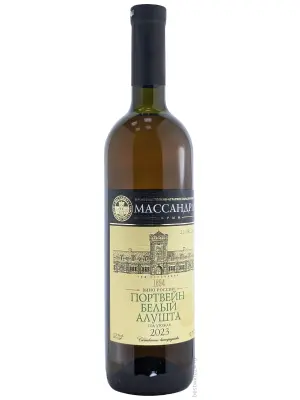 Портвейн Массандра, белый Алушта 0.75 л
