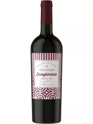 Вино Montefiore Sangiovese, Puglia IGT 2024, 0.75 л