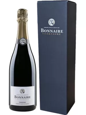 Bonnaire, Terroirs Grand Cru Blanc de Blancs Extra Brut, Champagne AOC, gift box 0.75 л