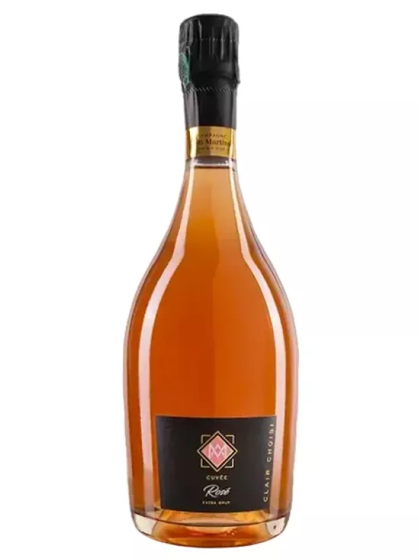 Champagne Albin Martinot, Clair Choisi Rose de Saignee Extra Brut