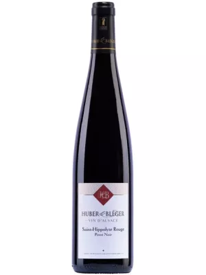Вино Huber & Bleger, Saint-Hippolyte Rouge, Pinot Noir d'Alsace AOC 2024, 0.75 л