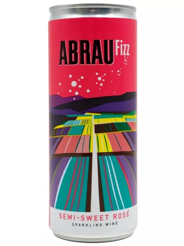Abrau Fizz Semi-Sweet Rose, in can